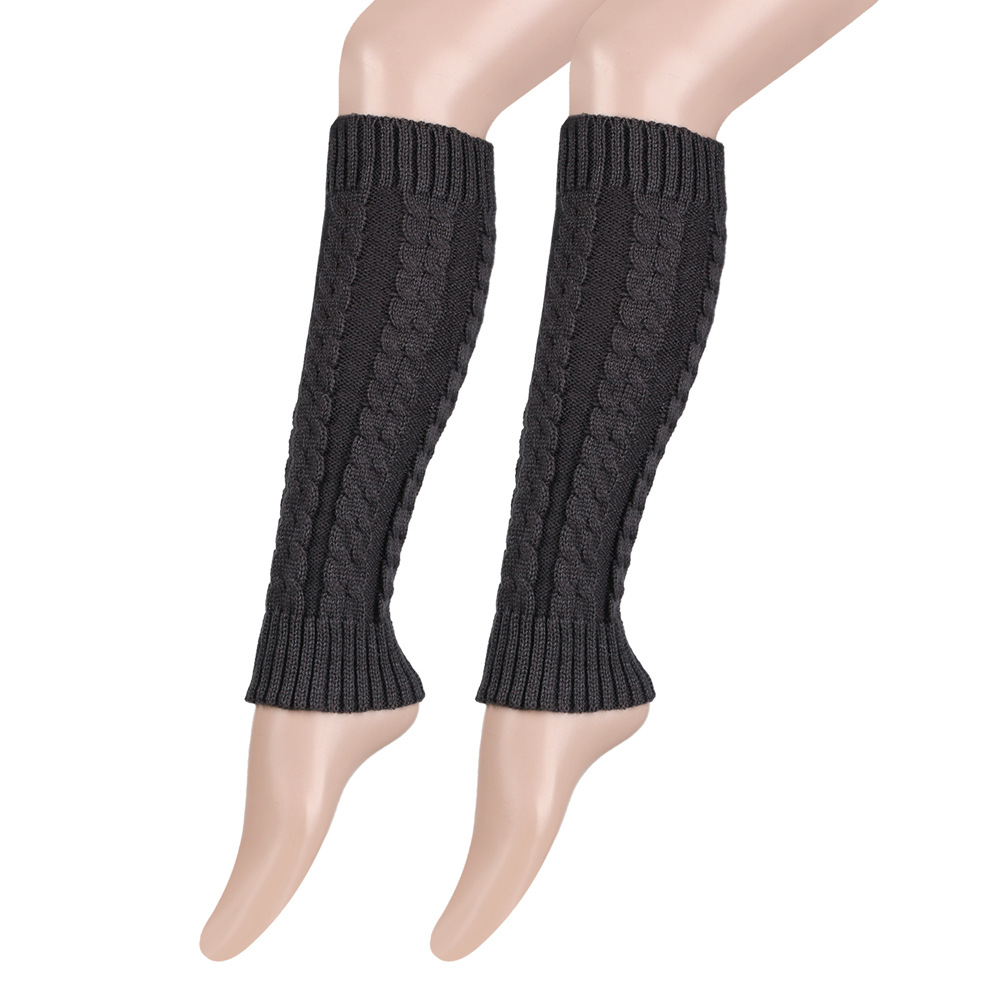 Knit Leg Warmers Warm Boot Socks for Women Cozy Leggings Knee High Thermal Socks